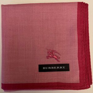 Burberry Cotton Scarf / Handkerchief